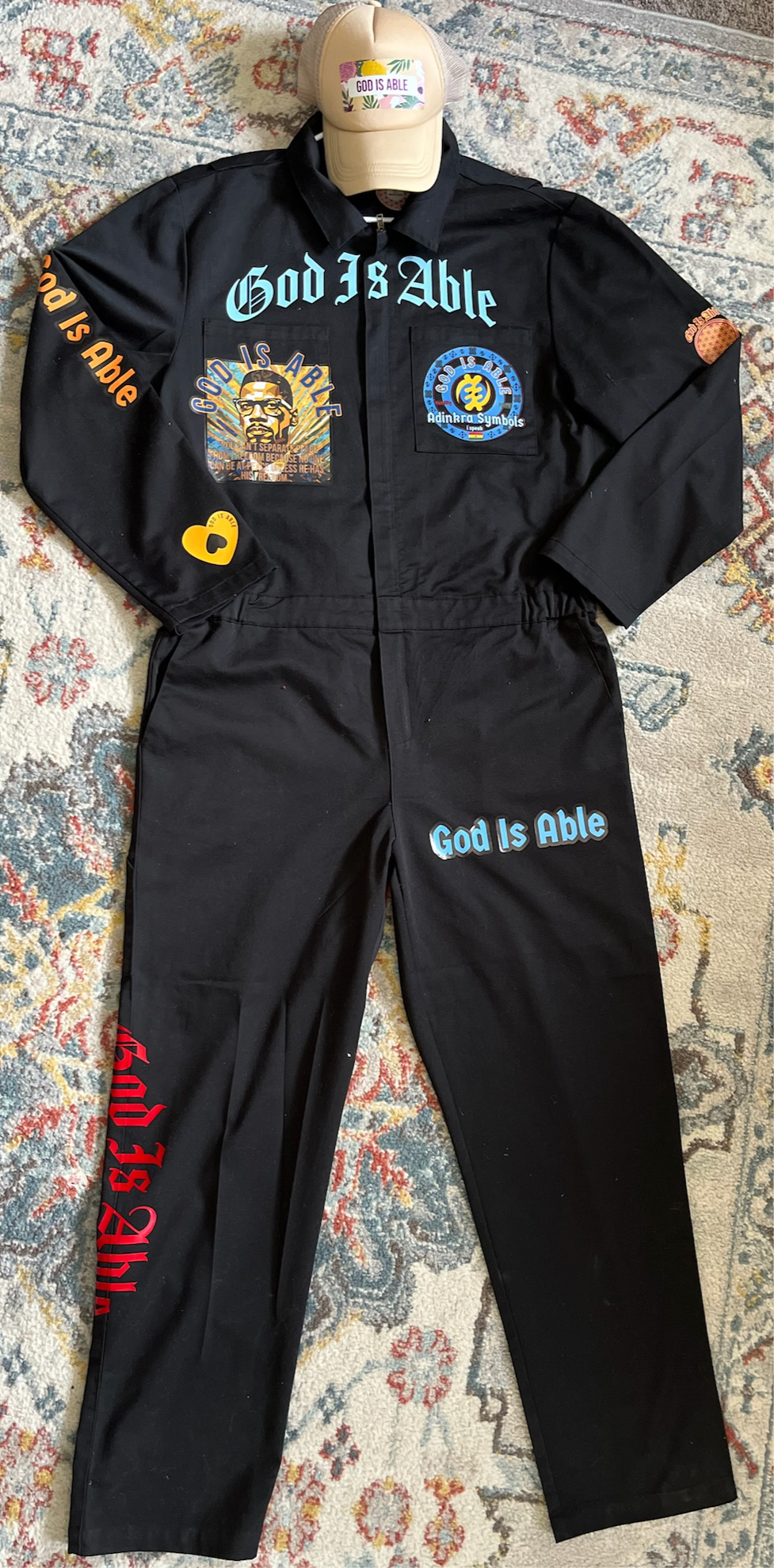 Dickies Black Ball Jump Suit