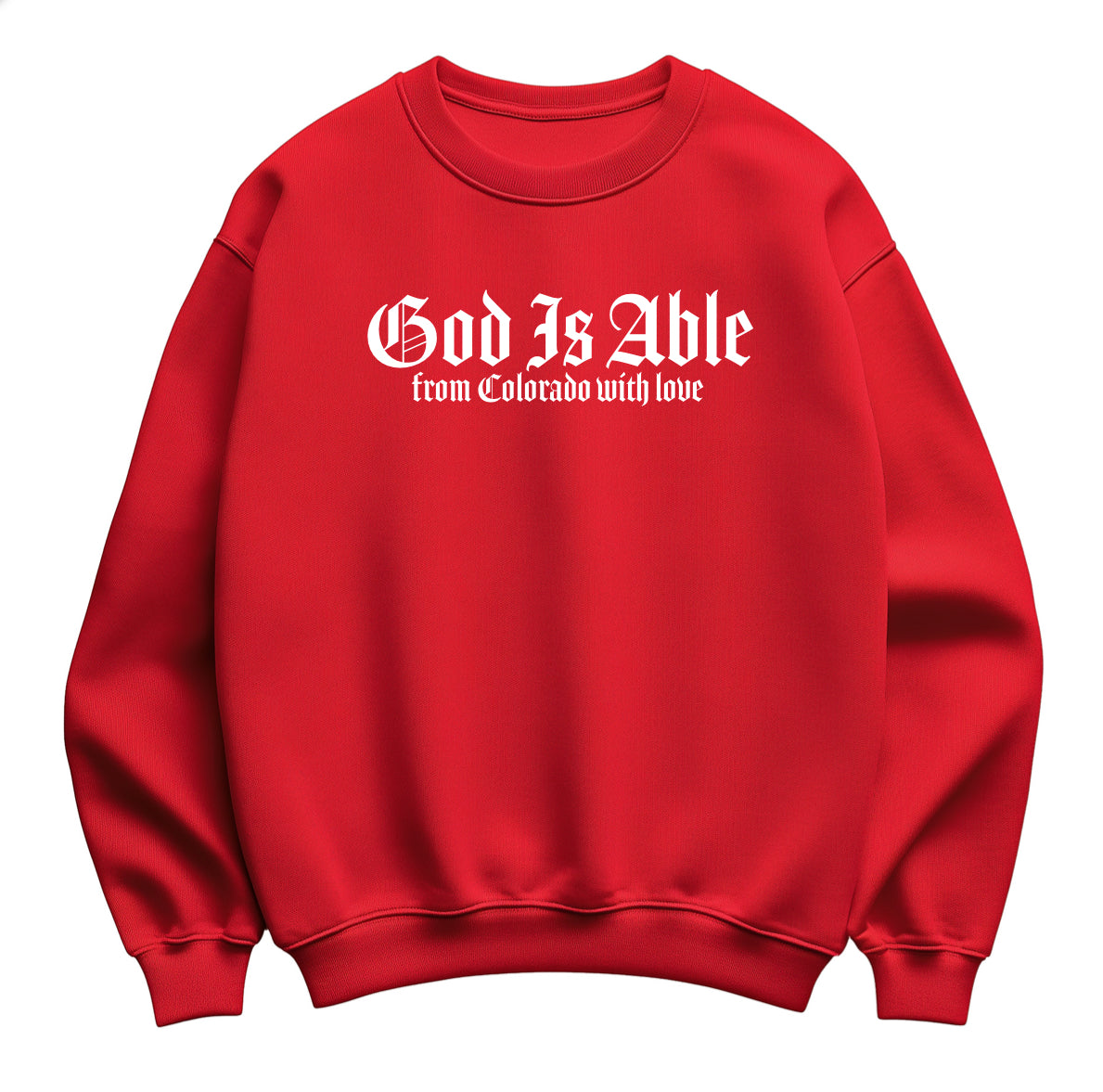 From Colorado With Love OE-Crewsweat Red Sea