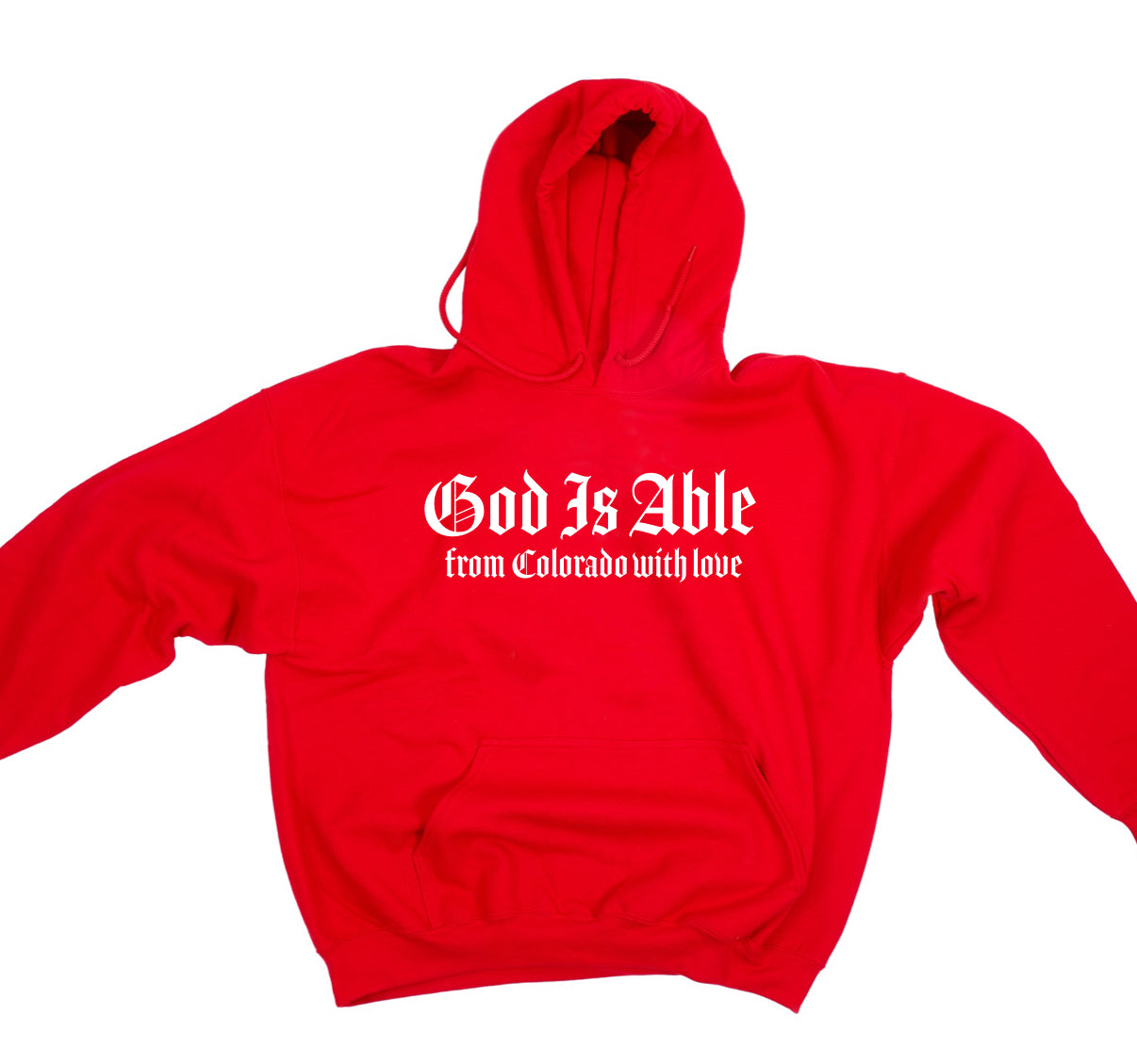 From Colorado With Love OE-Hoodie Red Sea